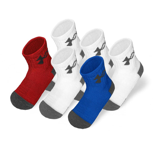 Under Armour Paquete múltiple de calcetines estampados para niños