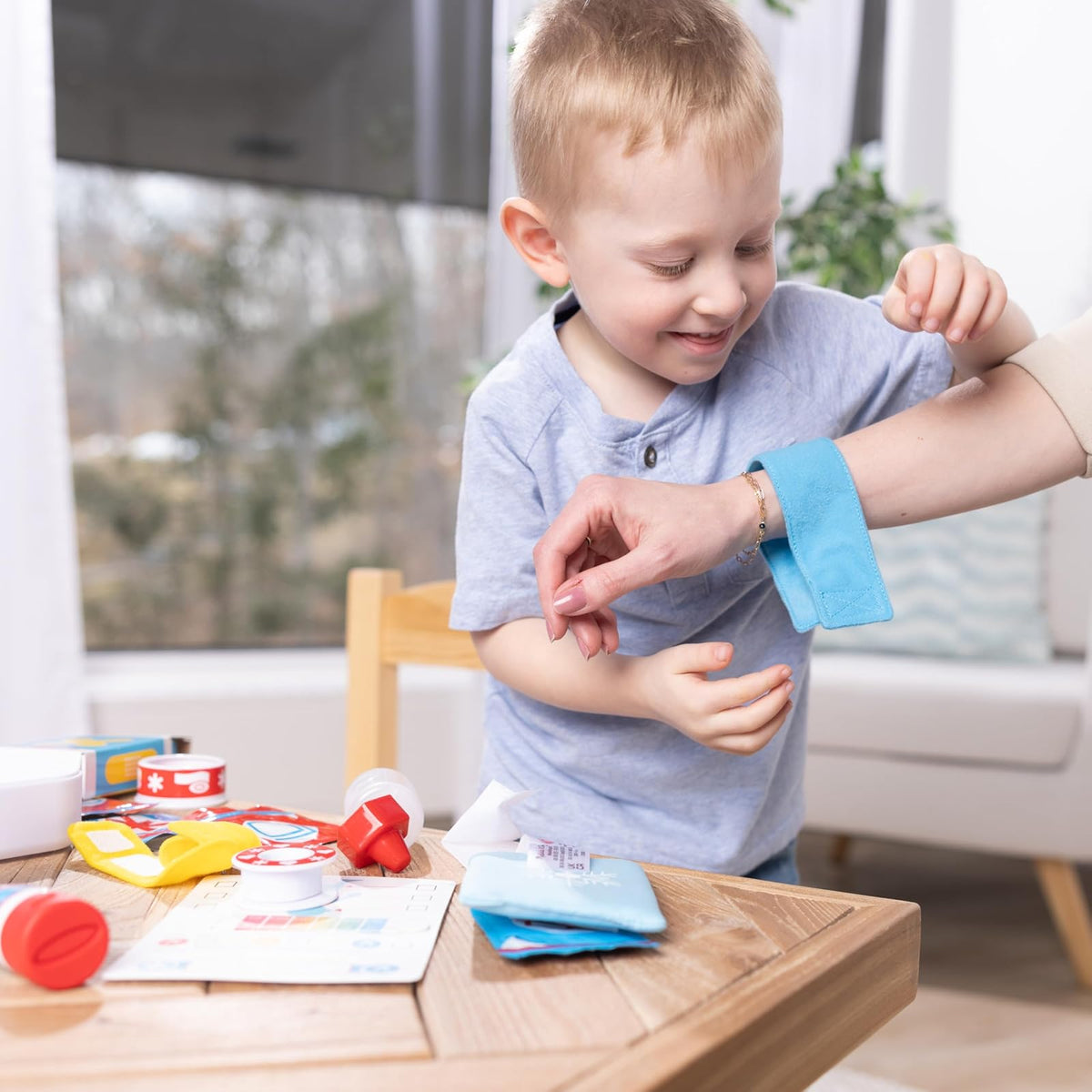 Melissa & Doug Kit Get Well para Juego de Primeros Auxilios – 25 Piezas de Juguete