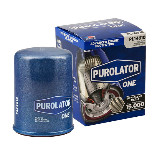 Purolator PurolatorONE Filtro de Aceite PL14610, Azul para Honda CR-V, Accord y Civic