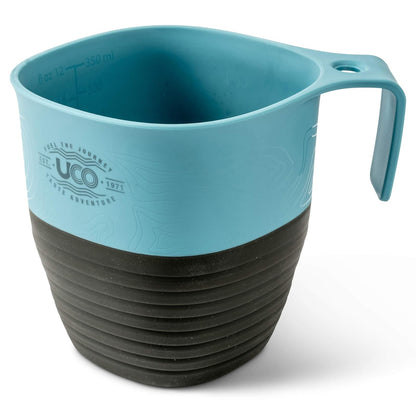 UCO Collapsible Cup for Hiking, Backpacking, and Camping - Azul clásico - 1 paquete