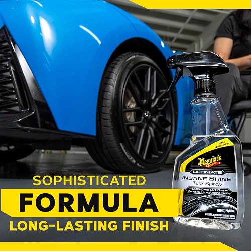 Meguiar's, Ultimate Insane Shine - Limpiador de Ruedas y Neumáticos, G250816, 16 onzas