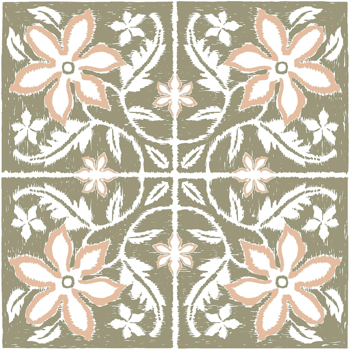 Lillium FP6303 - Azulejos para despegar y pegar, color verde