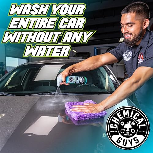 Chemical Guys Swift Wipe Sprayable Waterless Car Wash, Limpia Fácilmente - Sólo Pulverizar y Limpiar, Seguro para Automóviles, Camiones, Motocicletas, RVs y Más, 3.79 L