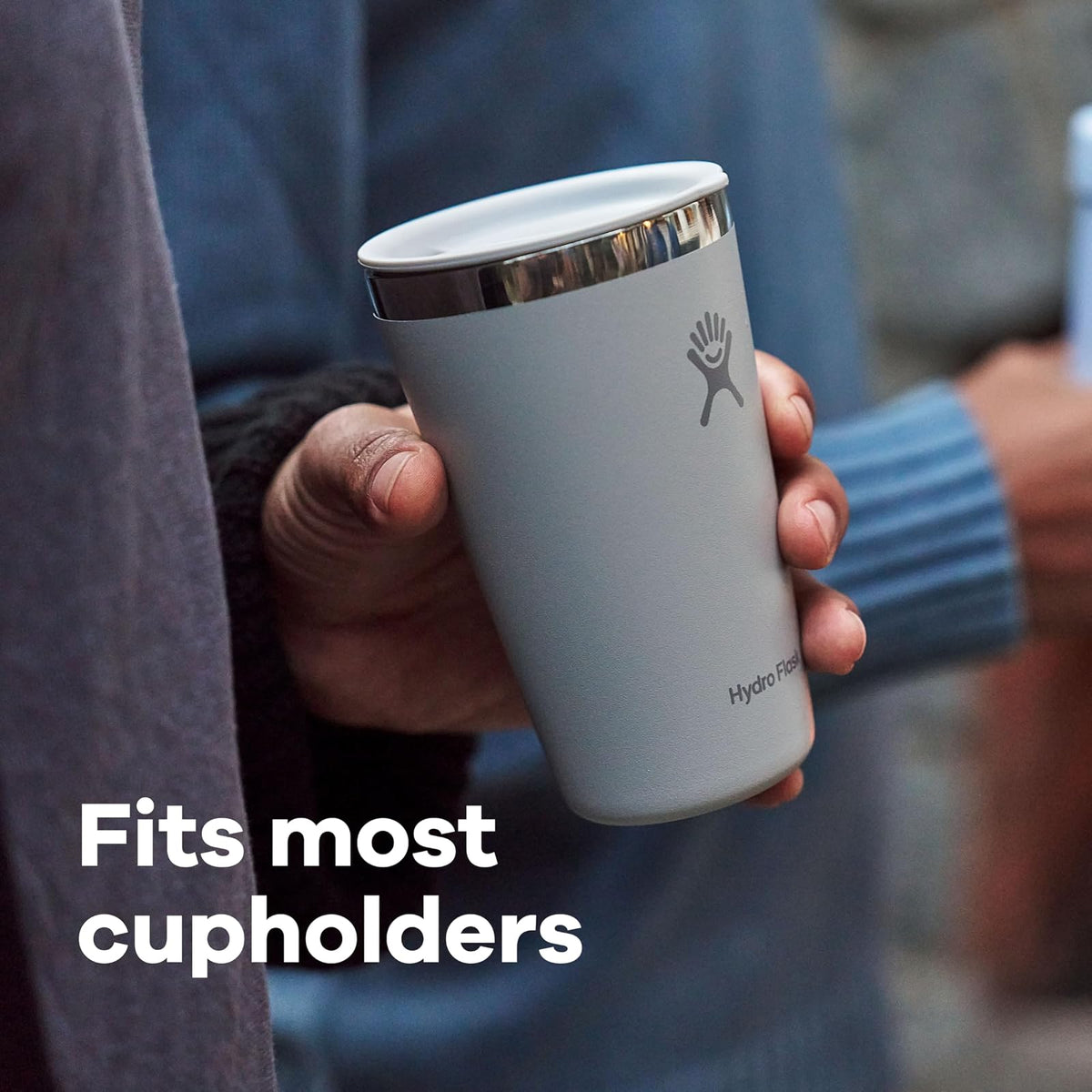 Hydro Flask - Vaso con Tapa a presión, Taza de Viaje aislada, Taza de café de Acero Inoxidable, 28 onzas, Color Verde Agave