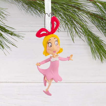 Hallmark Dr. Seuss's How The Grinch robó la Navidad Cindy-Lou Who - Adornos de Navidad, Regalos de película de Navidad