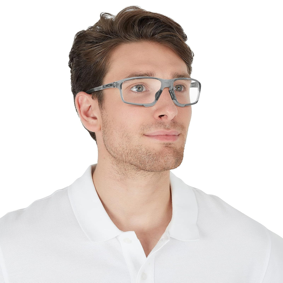 Oakley Ox8080 Crosslink Zero Asian Fit - Marcos cuadrados para anteojos graduadas para hombre