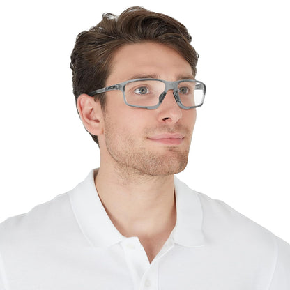 Oakley Ox8080 Crosslink Zero Asian Fit - Marcos cuadrados para anteojos graduadas para hombre