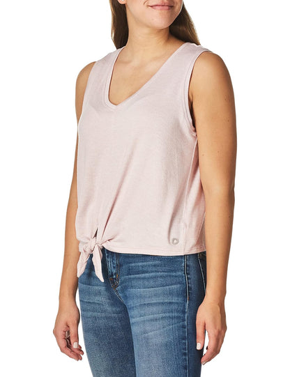 Calvin Klein Playera sin Mangas con Cuello en V Camiseta de Tirantes para Mujer