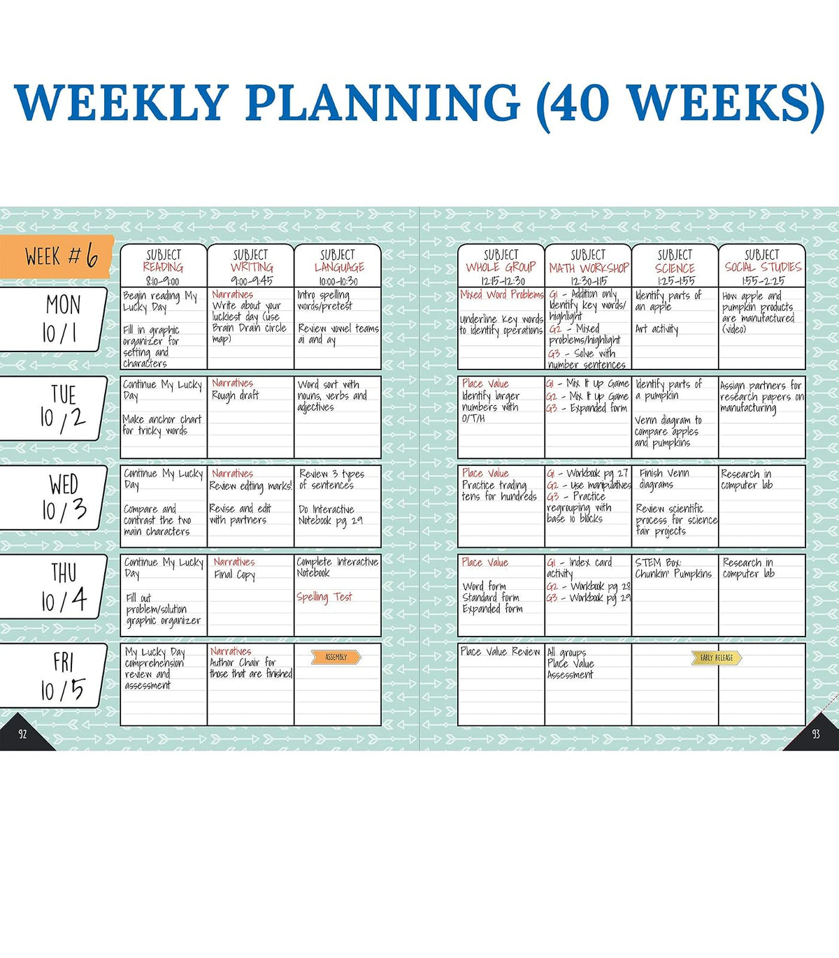 Aim High Teacher Planner