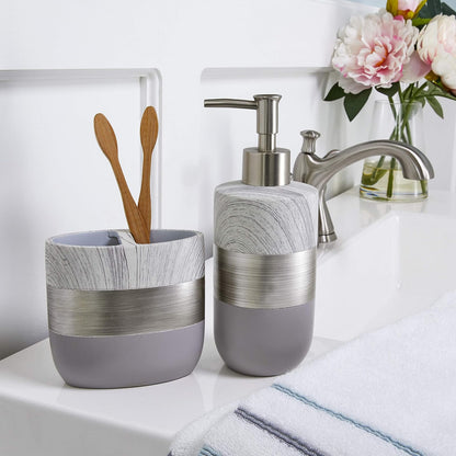 SKL Home by Saturday Knight Ltd.., Dispensador de loción/jabón, Crema, Lotion Dispenser, 1