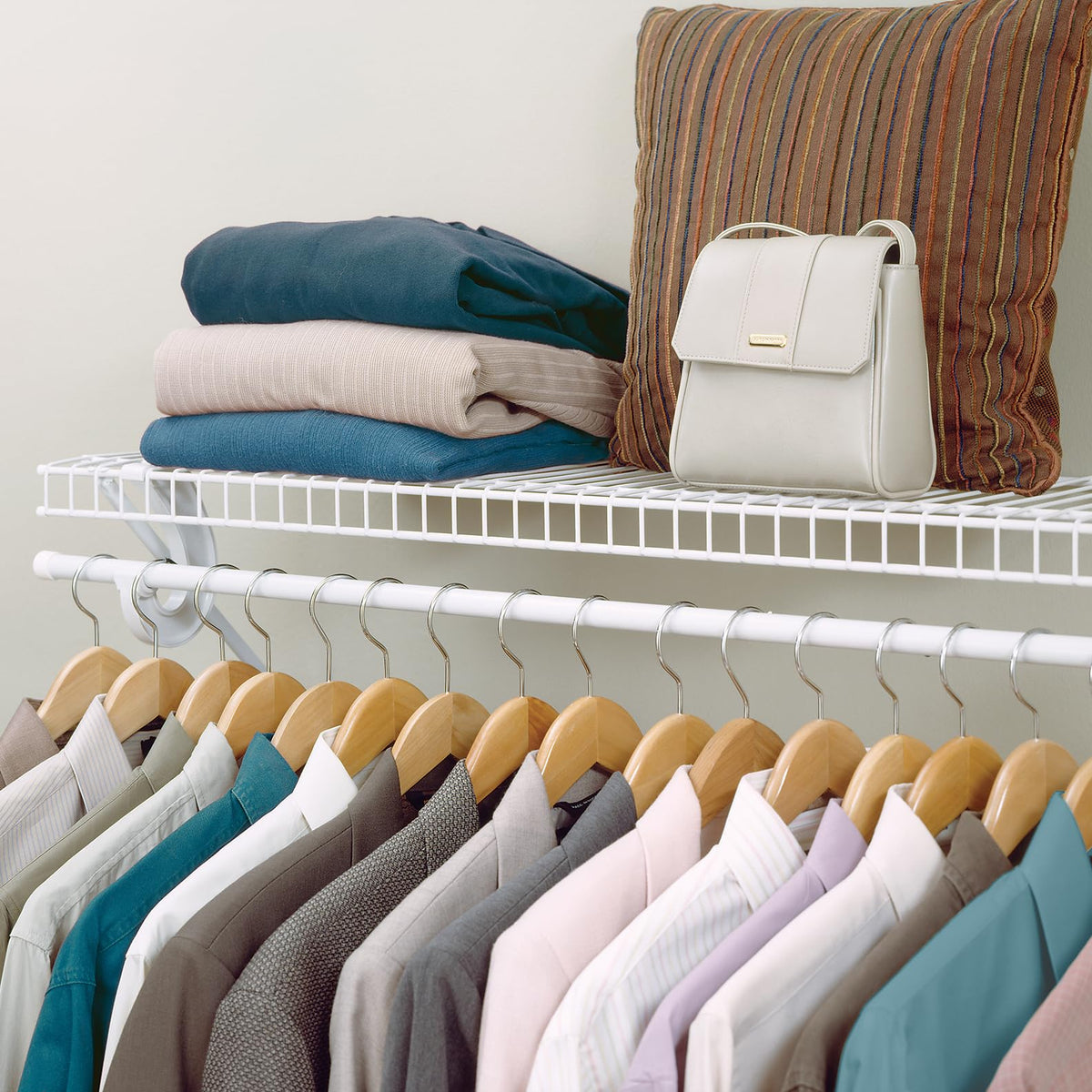 ClosetMaid 5631 SuperSlide Kit para estantería con Barra de Armario, 4 Pieds x 30,48 cm