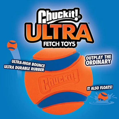 Chuckit! Cubo con Ultra Ball MD 8 Unidades