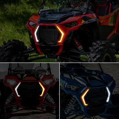 Nilight Luces LED de Señal de Giro para Polaris RZR XP 1000 Turbo 2019-2023, UTV-335