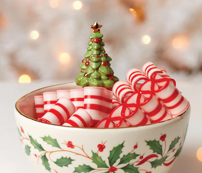 Lenox 893505 - tazón para árbol navideño, diseño navideño