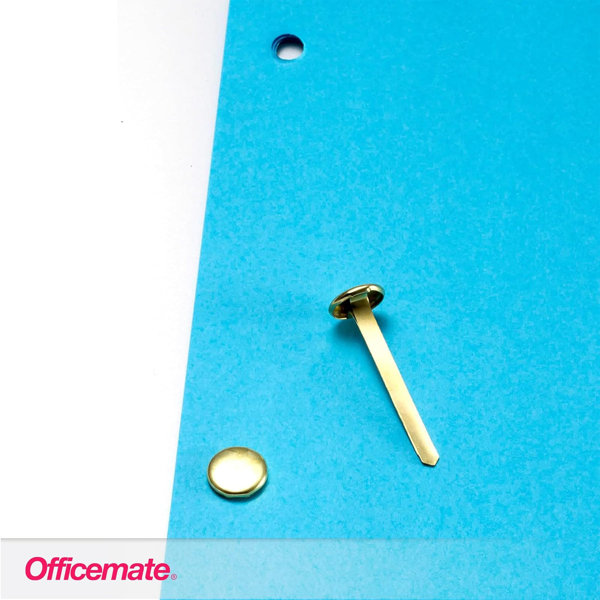 Officemate Paper Fasteners (OIC99817), Brass, 2 Inch Shank