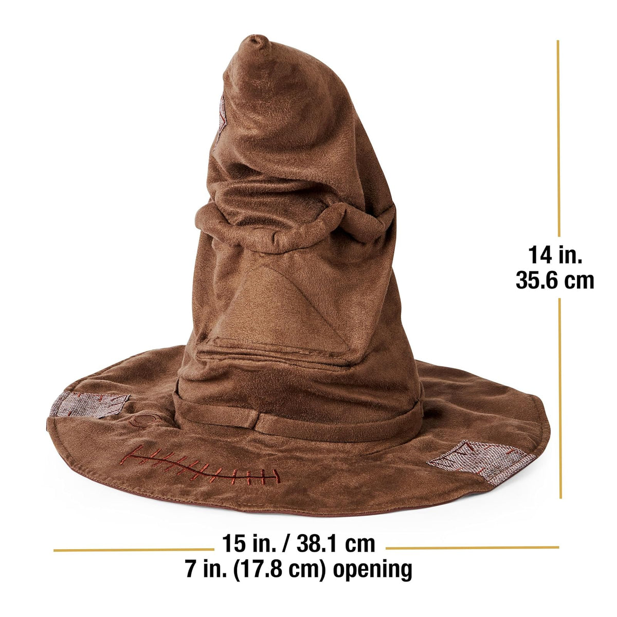 Wizarding World Harry Potter, Sombrero de clasificación para Hablar con 15 Frases para Juego de simulación, Regalos de Navidad para niños