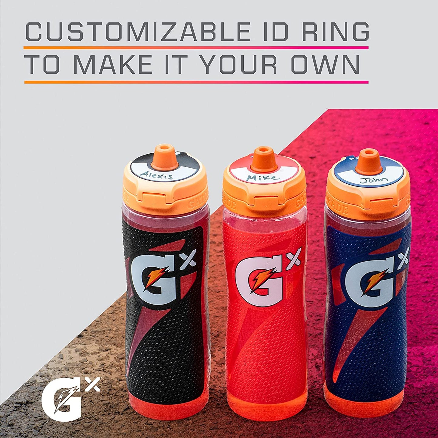 Gatorade Gx, azul mármol, 30 onzas