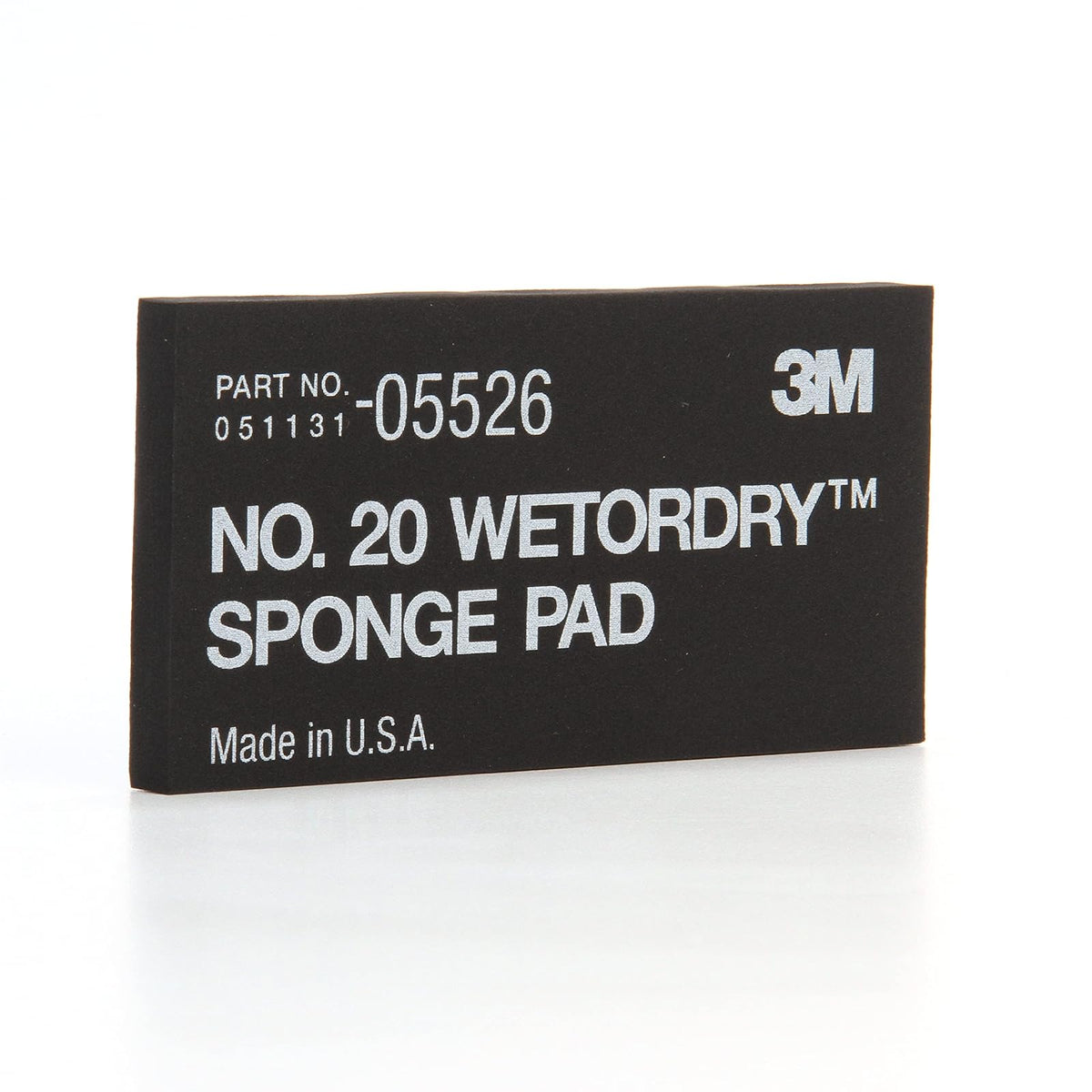 3M Respaldo Suave Para Lija Microfina Automotriz | 1 almohadilla, flexible, de larga duración, esponja automotriz, color negro