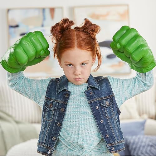 Marvel Hulk Puños Gamma de Espuma Blanda para Juegos de rol y Cosplay