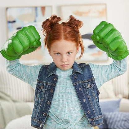 Marvel Hulk Puños Gamma de Espuma Blanda para Juegos de rol y Cosplay