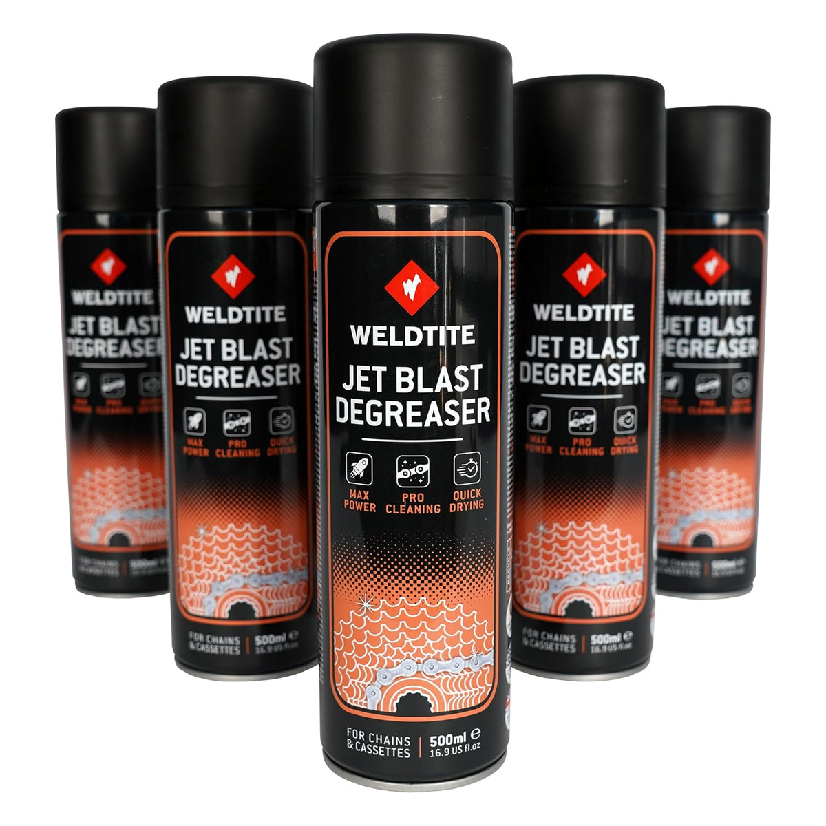 Desengrasante Jet Blast Spray Weldtite 500Ml
