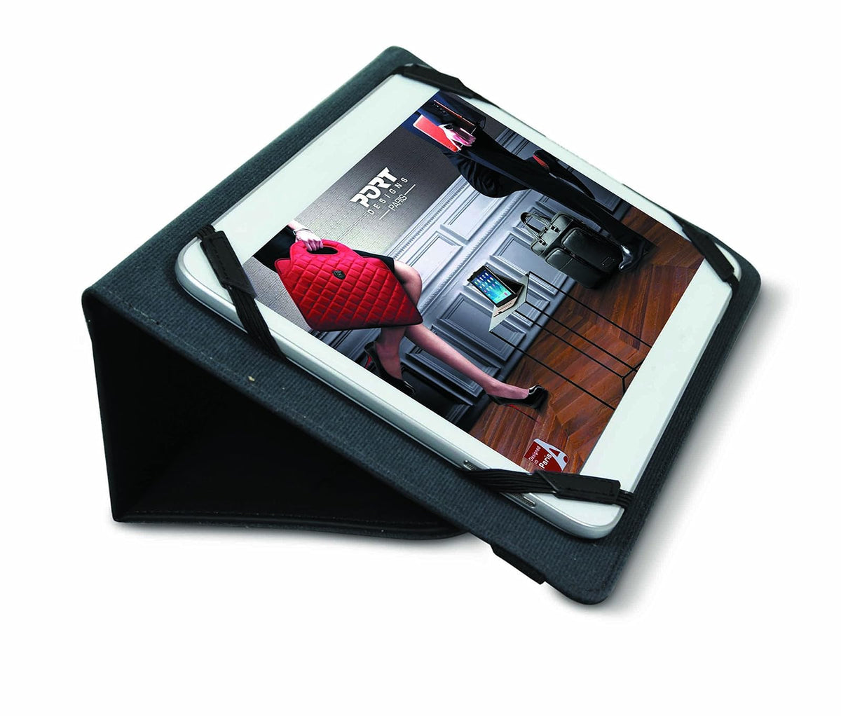 Port 201310 Noumea Folio/Funda Universal Tablet 7/8", Negro