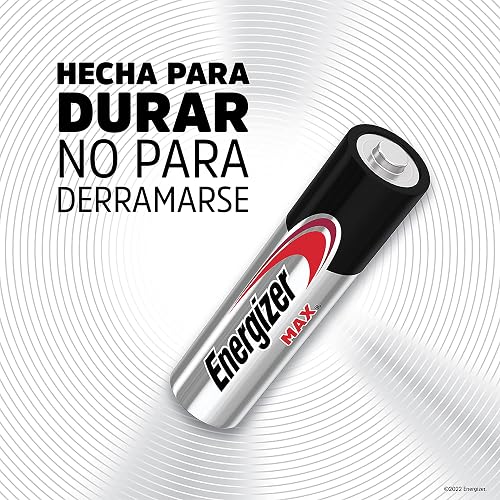 Energizer - Pilas Alcalinas AA y AAA, MAX, Pack Mixto 36 Piezas | 20 pilas AA y 16 pilas AAA , 1.5V ,Vida útil hasta 10 años sin uso ,Para controles, juguetes y linternas