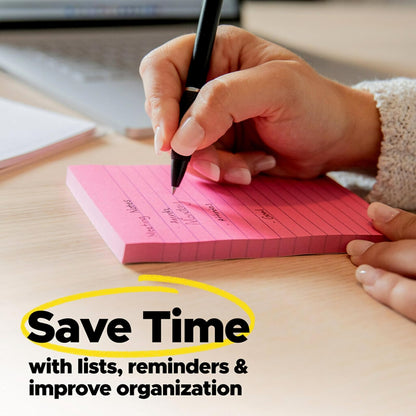 Post-it Super Sticky Notes Pop-Up, 7.6 x 7.6 cm, Super Sticky Pop-Up, Miami Collection, 10 Pads