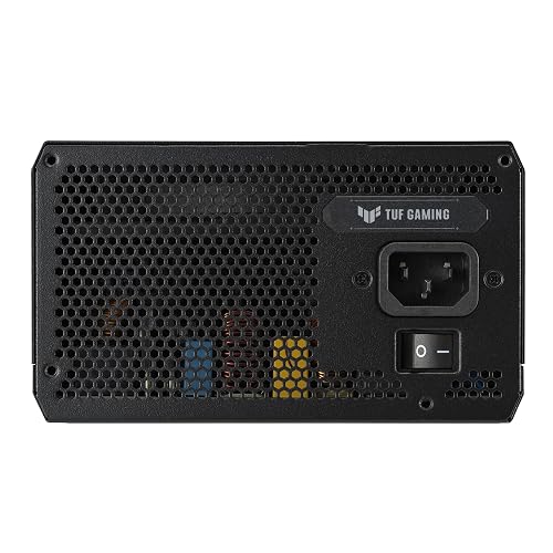 ASUS TUF Gaming 1200G Fuente de Poder 80 Plus Gold Modular para PC Gamer | 1200W 80 PLUS Gold, ATX 3.1, cable PCIe 5.1 16-pin 600W, totalmente modular, ventilador 0dB, componentes militares, 10 años