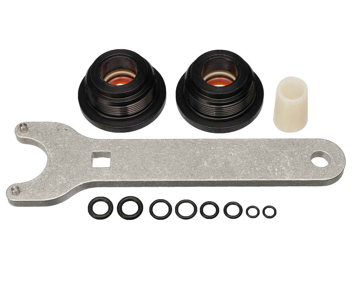 Seastar Kit de Junta de Cilindro de dirección hidráulica de Montaje Frontal - Con llave Hs5157