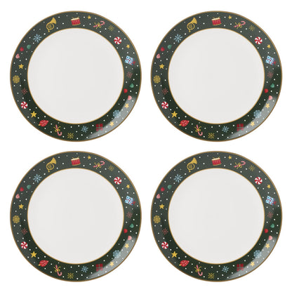 Lenox Ballet de Cascanueces Juego de 4 Tazas de Porcelana - informal
