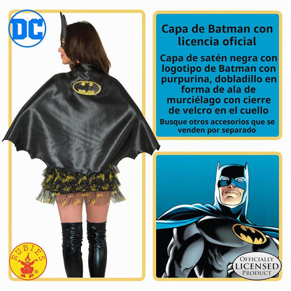 Rubie's DC Superheroes Costume Cape disfraces de talla adulta Mujer