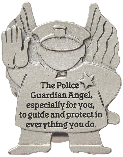Cathedral Art KVC618 Angels at Work and Play Clip para visera, policía, 2-1/4 pulgadas