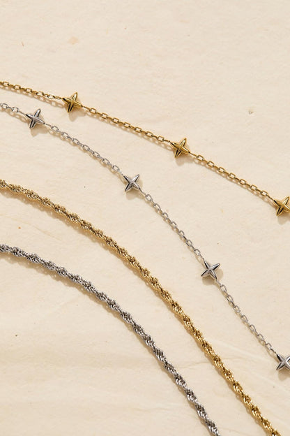 Alex and Ani Mini Cadena de cuerda