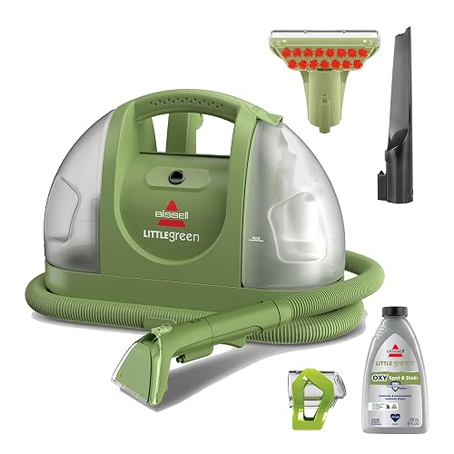 Bissell Little Green, Limpiador de Alfombra y Tapicería Portátil Multiusos, 1400B