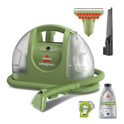 Bissell Little Green, Limpiador de Alfombra y Tapicería Portátil Multiusos, 1400B