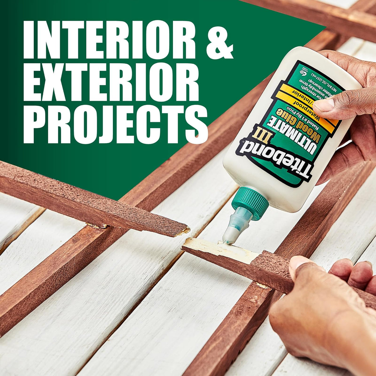 Titebond 1413 III Ultimate - Pegamento para madera, 8 onzas