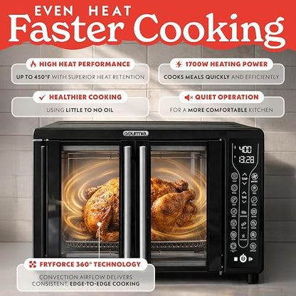 Digital Air Fryer Oven 6-Slice