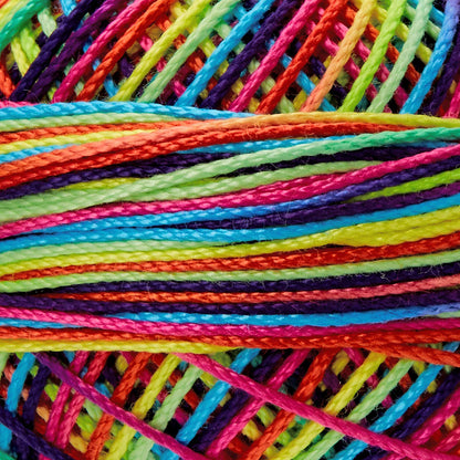 Handy Hands Lizbeth Cordonnet Cotton, 3, Rainbow Splash