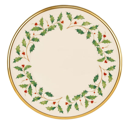 Lenox Holiday - Plato de ensalada, 1 unidad