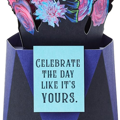 Hallmark Paper Wonder Disney Villains Tarjeta desplegable para cumpleaños, Halloween, graduaciones, felicitaciones
