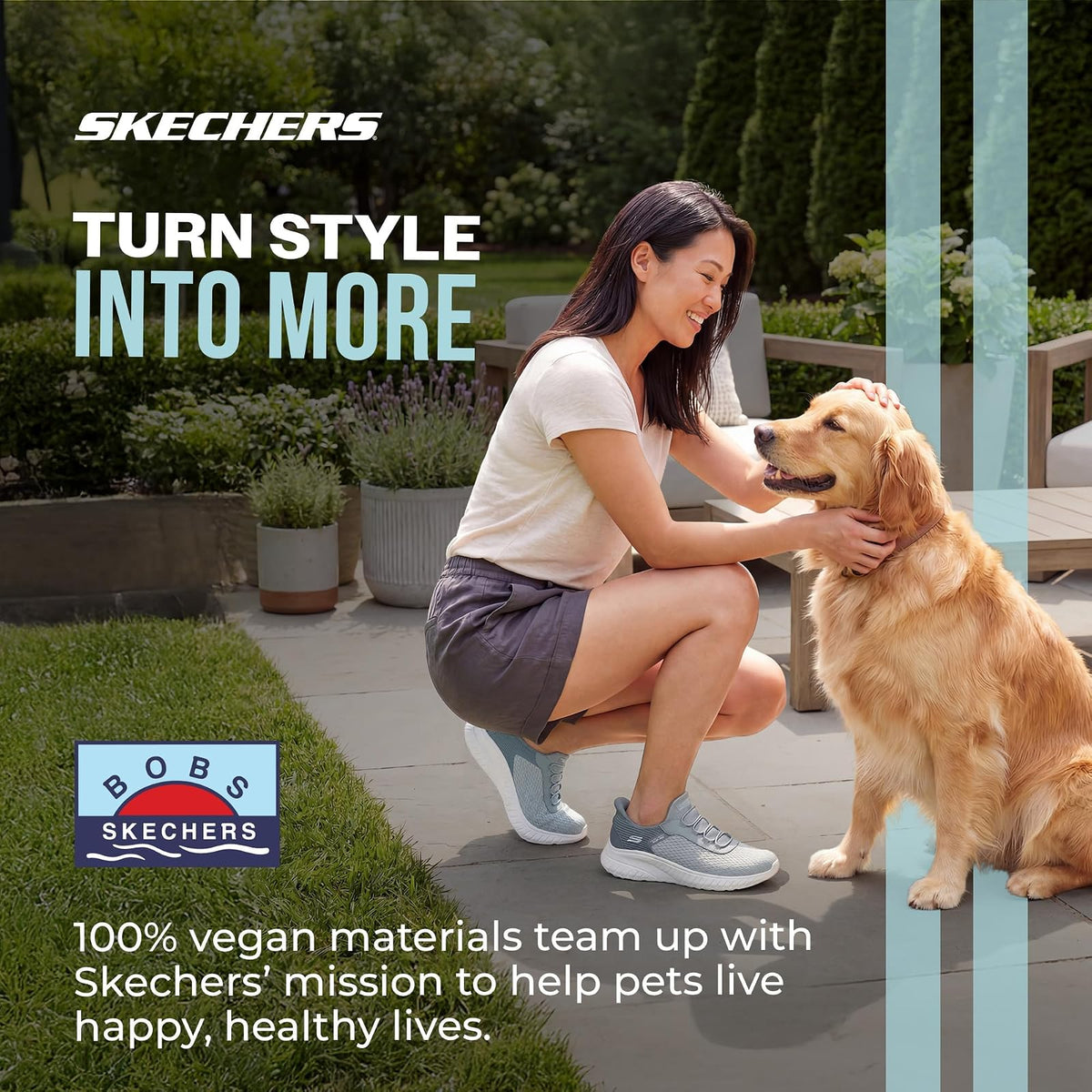Skechers - Zapatillas de Deporte Skechers Bobs Squad Chaos para Mujer
