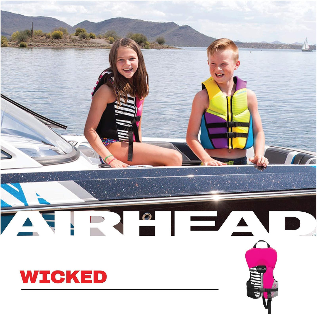 AIRHEAD Wicked Kwik-Dry - Chaleco de neolita
