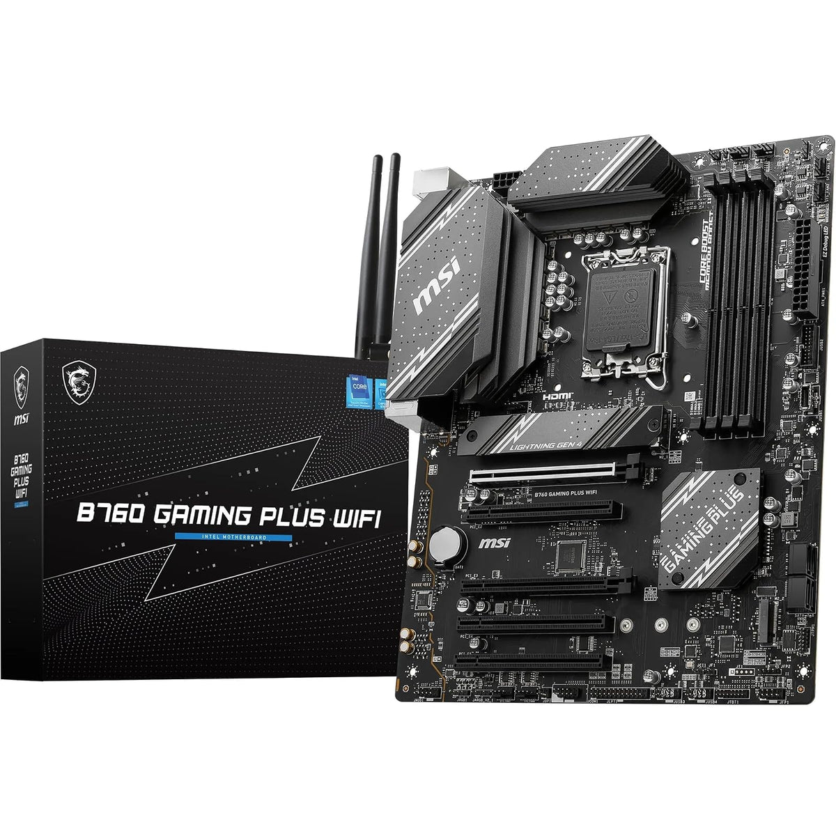 MSI B760 Gaming Plus WiFi Placa Base LGA1700 DDR5 - B760 GAMING PLUS WIFI V1