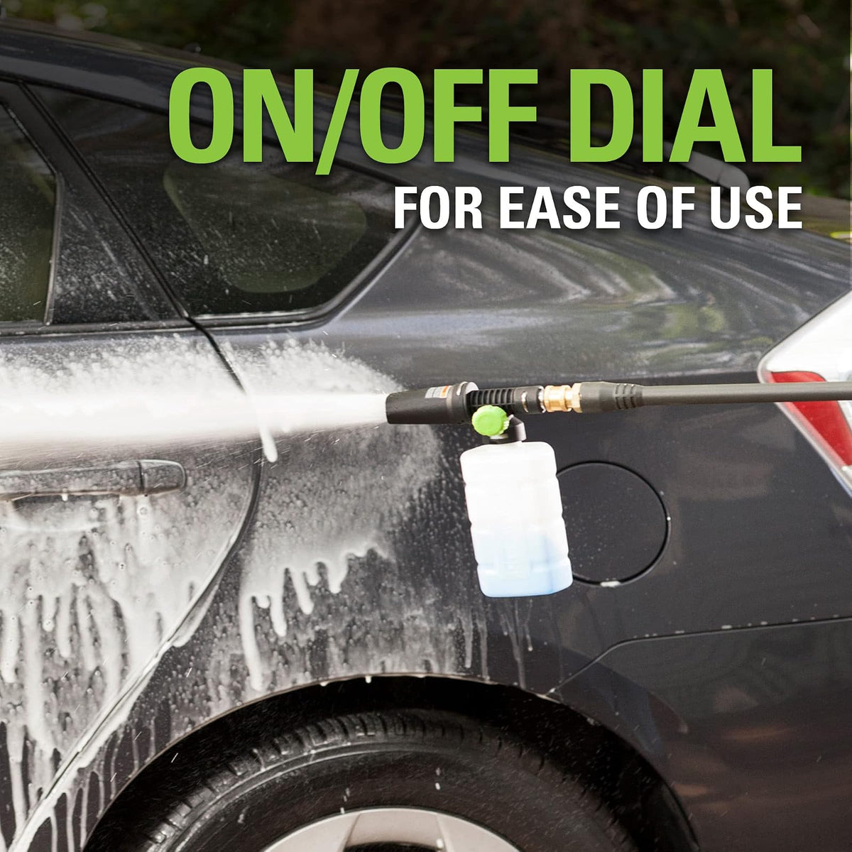Greenworks - Aplicador de jabón de alta presión universal para lavadora a presión