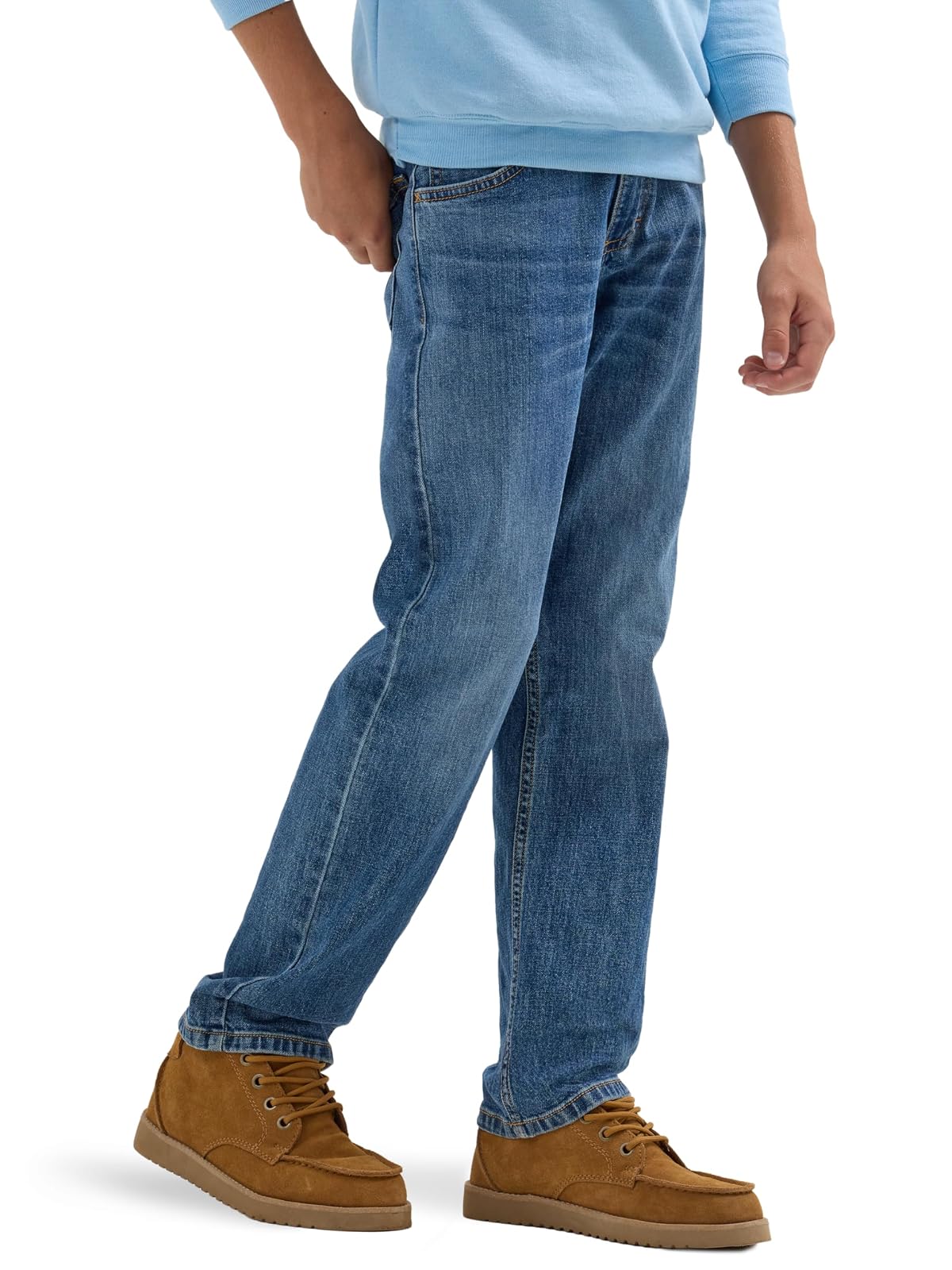 Wrangler Straight Fit Jean Jeans Niños - 16 - Azul