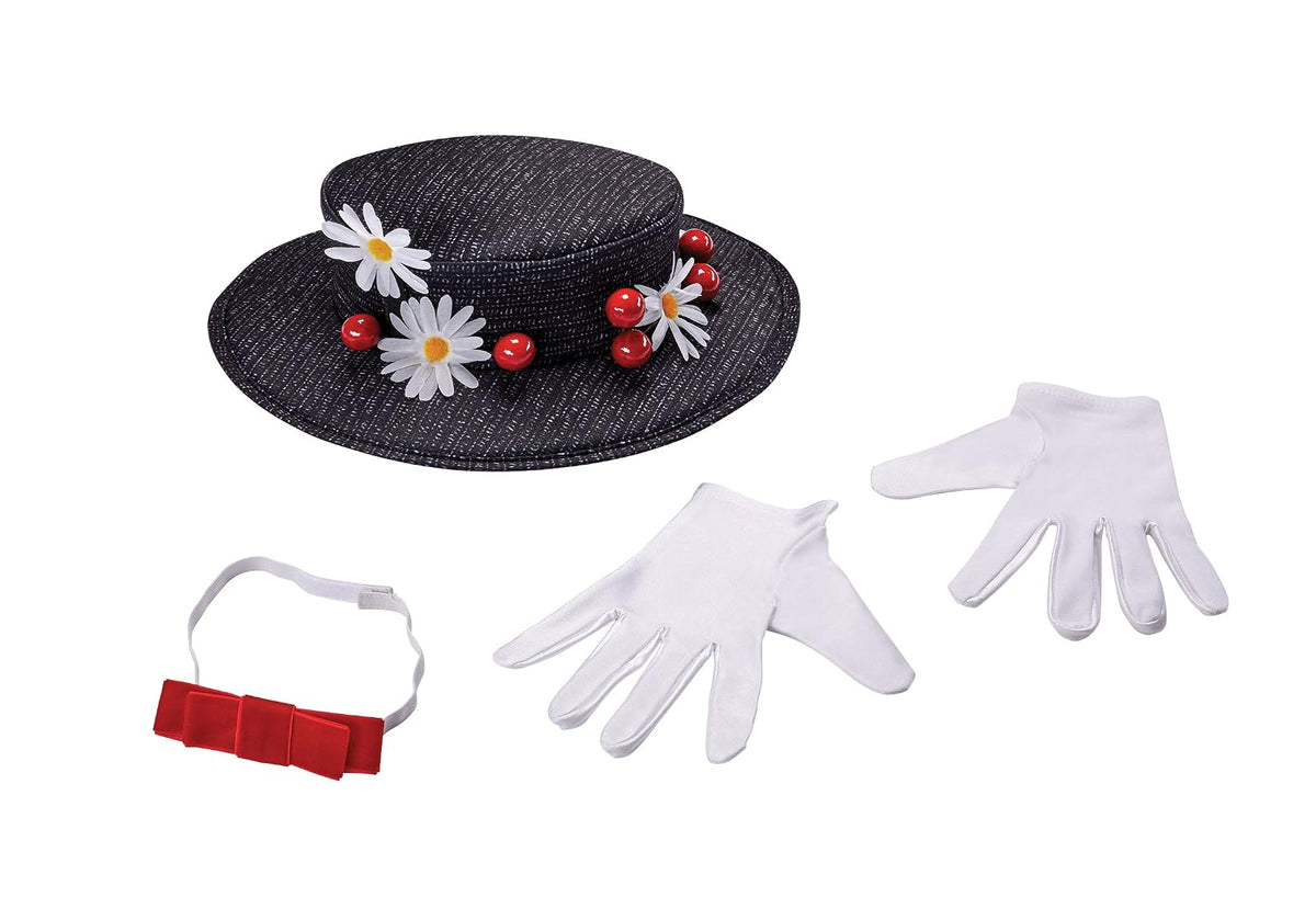 Disguise Kit de accesorios Mary Poppins para mujer, adulto, Multi