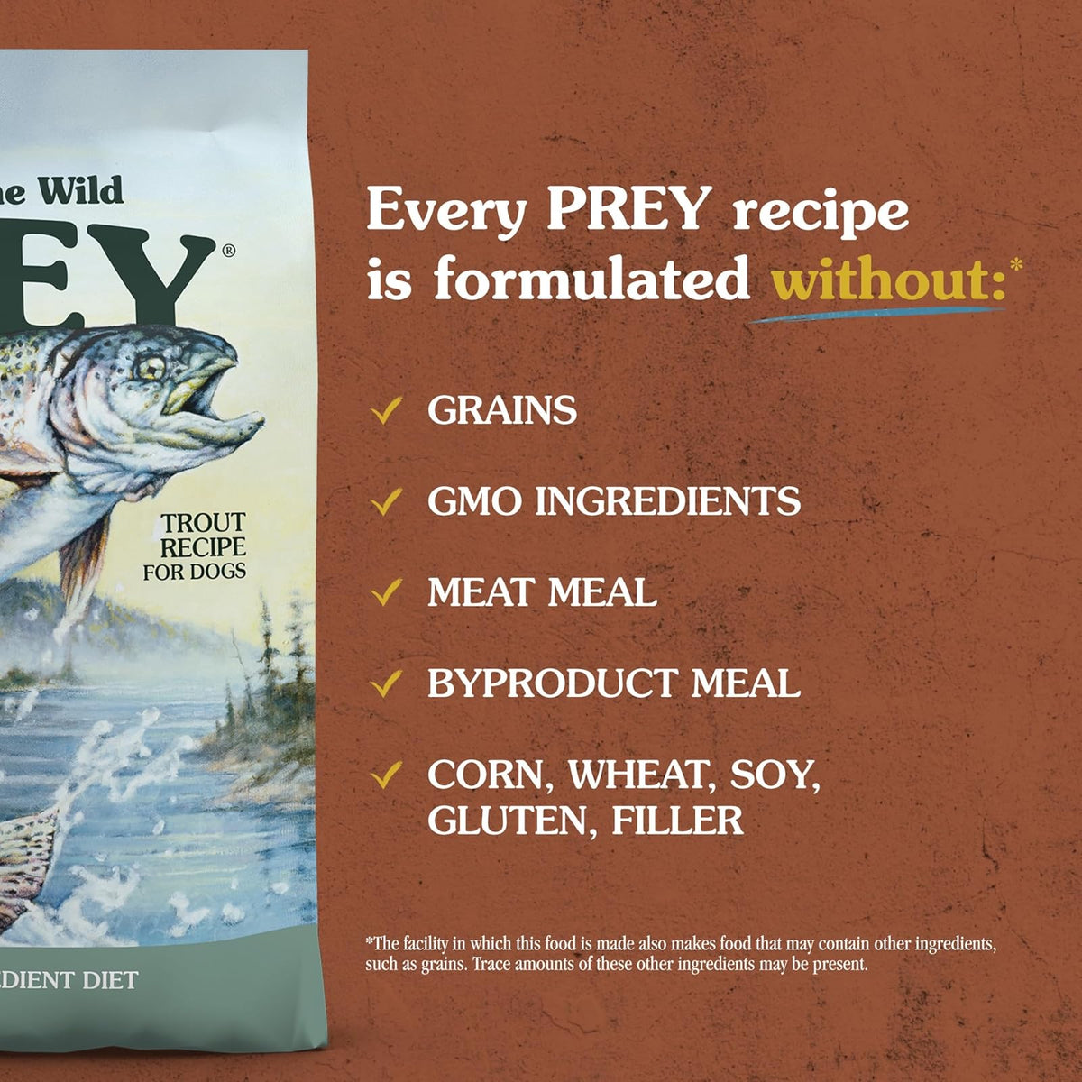 Taste Of The Wild Prey Pavo Alimento para Perro | Pavo como ingrediente principal, ingredientes limitados, sin granos, fórmula de fácil digestión