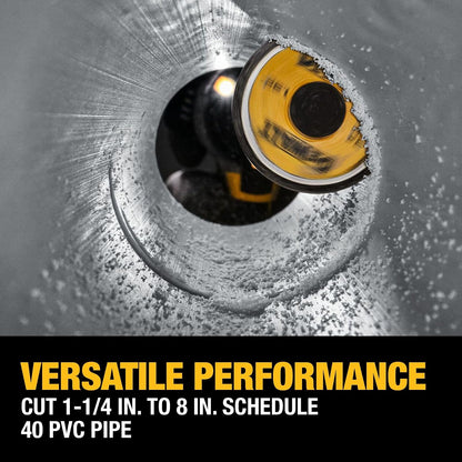DEWALT Impact Connect Cortador de tubos de PVC, rueda de corte de grano de diamante (DWAIPCIR)