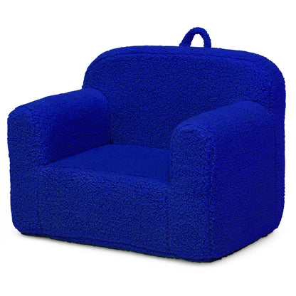 Delta Children Silla Infantil Sherpa Cozee - Color: Azul Royal